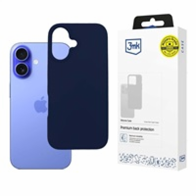 3mk Silicone Case Dark Navy pro Apple iPhone 16 Pro