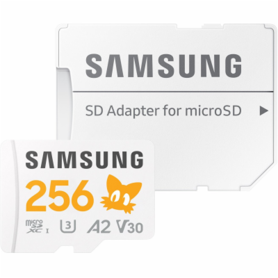 Samsung micro SDXC 256GB PRO plus Sonic + SD/micro SDXC/2...