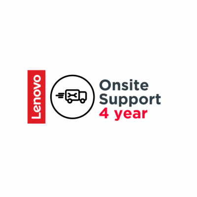 Lenovo rozšíření záruky 4Y Onsite upgrade z 3Y Onsite