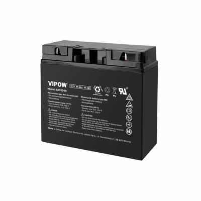 Baterie motocyklová 12V 25Ah VIPOW