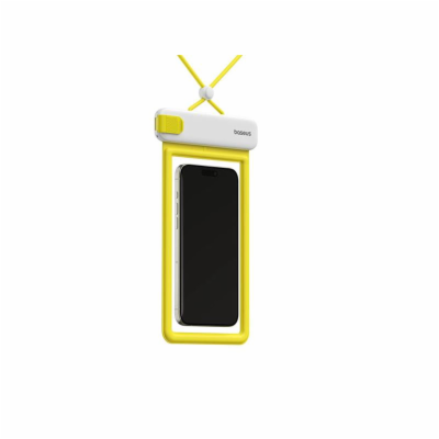 Pouzdro vodotěsné BASEUS DeepDive White/Yellow