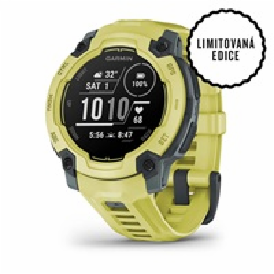 Garmin Instinct E – 45 mm, Electric lime s electric lime ...