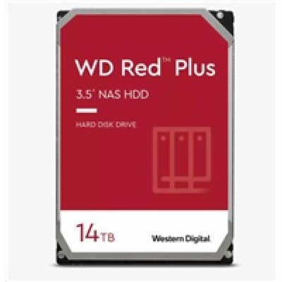 WD RED PLUS NAS WD140EFGX 14TB SATAIII/600 512MB cache, 2...