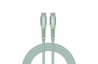Verbatim magnetický kabel Sync &amp; Charge USB-C to USB-C 100W 120 cm zelený