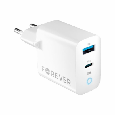 Rychlonabíječka do sítě Forever GaN TC-06-65AC PD QC 1x U...