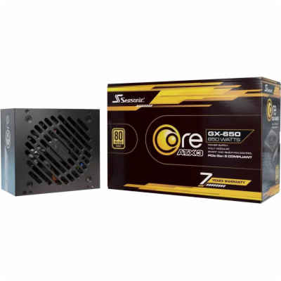 SEASONIC zdroj Core GX-650 ATX 3 / 650W / ATX3.1 / 120mm ...