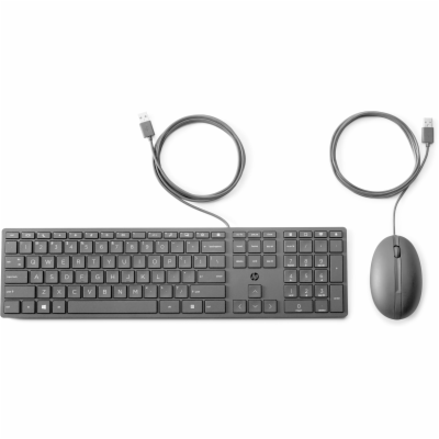 HP Wired 320MK Combo Keyboard + Mouse -  CZ