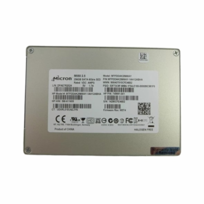 Micron M550 SSD 2,5" 256GB SATA Micron M550 SSD 2,5" 256G...