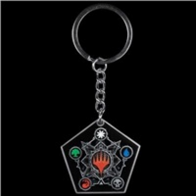 Konix Magic: The Gathering "Colors" Metal Keychain