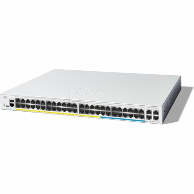 Cisco Catalyst switch C1300-48MGP-4X (32xGbE,16x2,5GbE,4x...