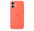 iPhone 16 Plus Silicone Case with MS - Tangerine