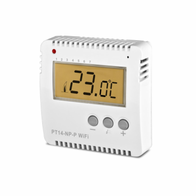 Programovatelný WiFi termostat PT14-NP-P WiFi pro ovládán...
