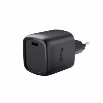 TRUST GaN Nabíječka MAXO 30W, USB-C, černá