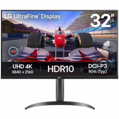 LG/32UR550K-B/31,5"/VA/4K UHD/60Hz/4ms/Black/2R