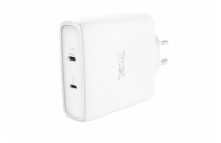 TRUST MAXO 100W 2P USB-C GAN CHARGER WHT