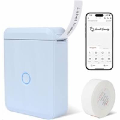 Niimbot Tiskárna štítků D110-M Smart, modrá + role štítků...