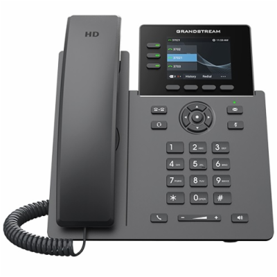 Grandstream GRP2611G SIP telefon, 3 účty, PoE, 12BLF klíč...