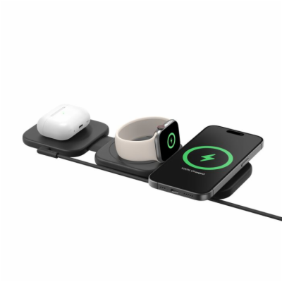 Belkin BOOST CHARGE™ PRO Qi2 3v1 Bezdrátová skládací cest...