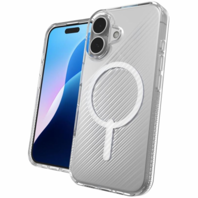 ZAGG kryt Luxe Snap Apple iPhone 16 Průhledný
