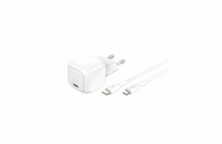 Belkin BOOST CHARGE™ 30W USB-C Power Delivery PPS nástěnná nabíječka + 1m USB-C na lightning kabel, bílá