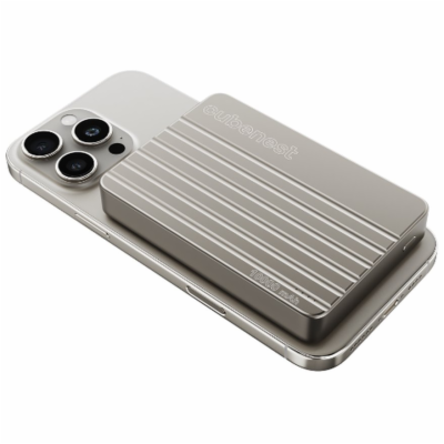 Cubenest Magnetická bezdrátová powerbanka Slim 10000 mAh ...