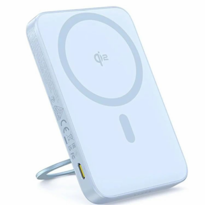 Bezdrátová powerbanka Baseus PicoGo Qi2 5000mAh, 20W modrá
