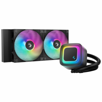 DEEPCOOL vodní chladič LE240 V2 / 2x120 PWM ARGB fan / di...