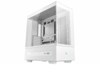 DEEPCOOL skříň CH690 DIGITAL ATX / 2xUSB 3.0 / USB-C / až 10x gan / panoramatická / bílá