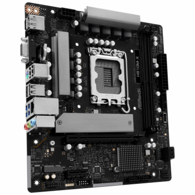 ASRock H810M-X / Intel H810 / LGA1851 / 2x DDR5 / M.2 / V...