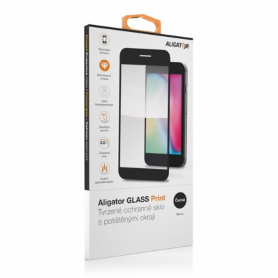 Aligator ochranné sklo PRINT Samsung Galaxy M35 5G černá