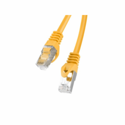 LANBERG Patch kabel cat6 FTP 5m žlutý Fluke Passed  