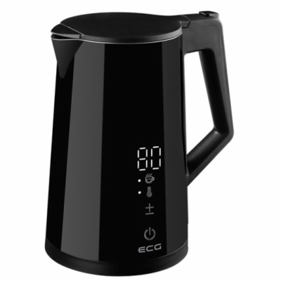ECG RK 1893 Digitouch Black Rychlovarná konvice 1,7 l, černá