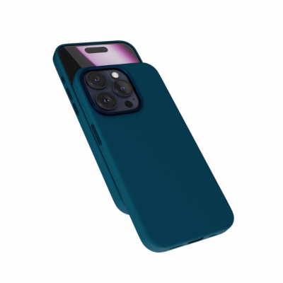 Epico Mag+ Silicone Case Pro iPhone 16 Pro - petrolejová ...