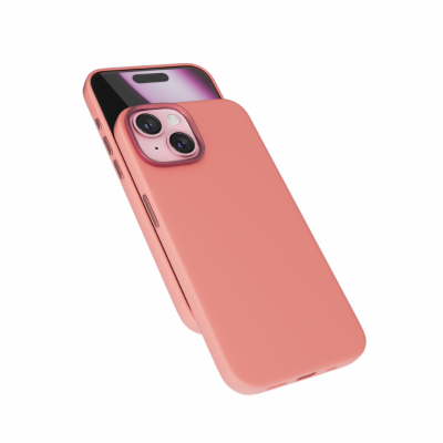 Epico Mag+ Silicone Case Pro iPhone 16 Plus - broskvově r...