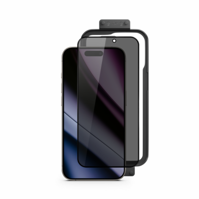Epico Privacy Glass 3D for iPhone 16 Plus s instalačním r...