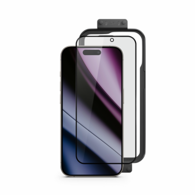 Epico AntiBlue Glass 3D for iPhone 16 Pro s instalačním r...