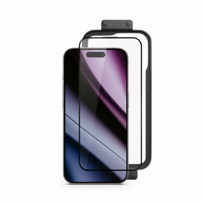 Epico Hero 3D sklo iPhone 15/16 - s aplikátorem