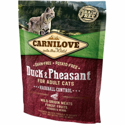 Carnilove Duck & Pheasant for Adult Cats – Hairball Contr...