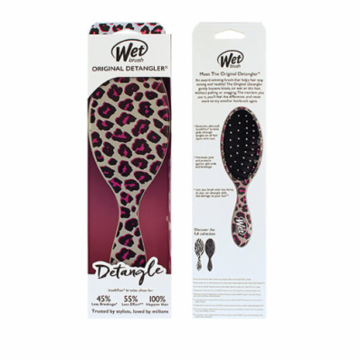 Wet Brush Original Detangler Safari kartáč na vlasy Pink ...