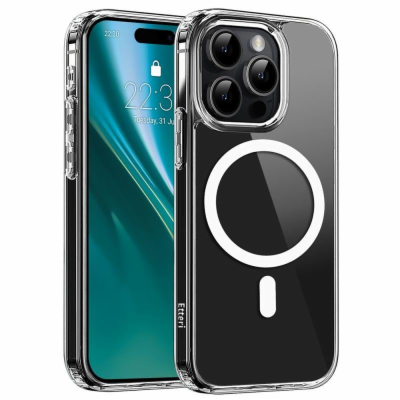 Hybridní TPU pouzdro Etteri Mag pro iPhone 15 Pro transpa...