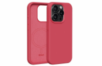 Silikonové TPU pouzdro Etteri Mag pro iPhone 15 Pro raspberry