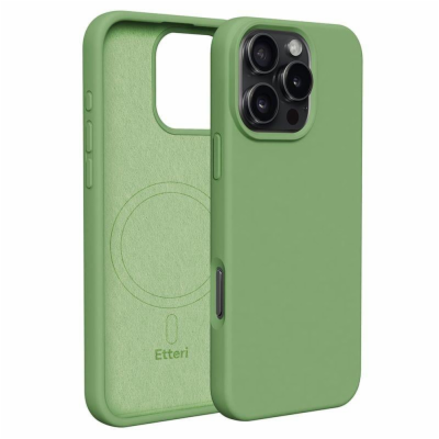 Silikonové TPU pouzdro Etteri Mag pro iPhone 16 Pro světl...