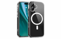 Hybridní TPU pouzdro Etteri Mag pro iPhone 16 transparentní