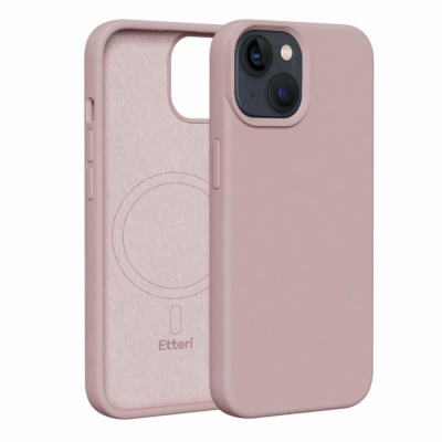 Silikonové TPU pouzdro Etteri Mag pro iPhone 14 světle rů...