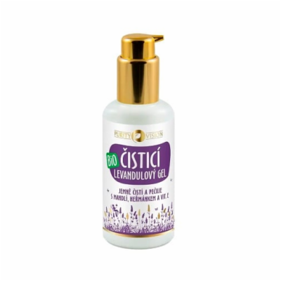 Purity Vision Bio Levandulový čistící gel s mandlí, heřmá...