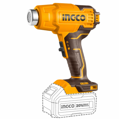 Ingco HGLI2002 AKU horkovzdušná pistole bez baterie a nab...