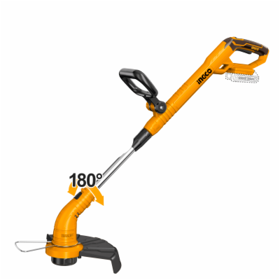 Ingco CGTLI20018 AKU strunová sekačka bez baterie a nabíj...