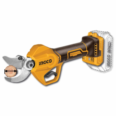 Ingco CSSLI20308 AKU zahradní nůžky bez baterie a nabíječky