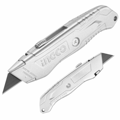 Ingco HKNS11615 Nůž pracovní s vyměnitelnou čepelí 19mm