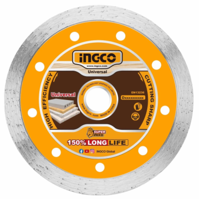 Ingco DMD021151 Kotouč řezný diamantový 115 mm